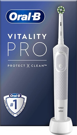 Электрическая зубная щетка Oral-B Vitality Pro Белая