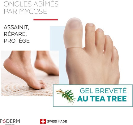Protective and Repairing Toe Cap Tea Gel Poderm