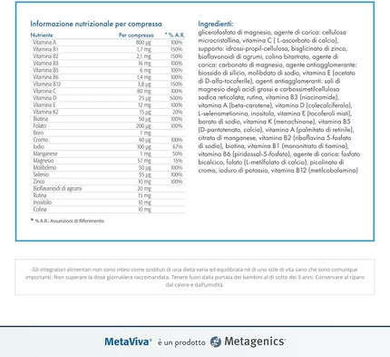 Metagenics Metaviva Multi High Impact Specific Micronutrient Blend