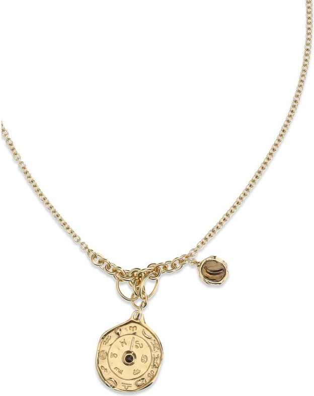 Medals Pendant Necklace Brass Chloe