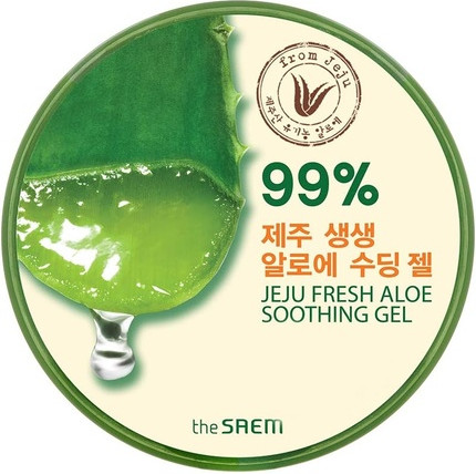 Гель с органическим алоэ вера The Saem Jeju Fresh Soothing Gel 99