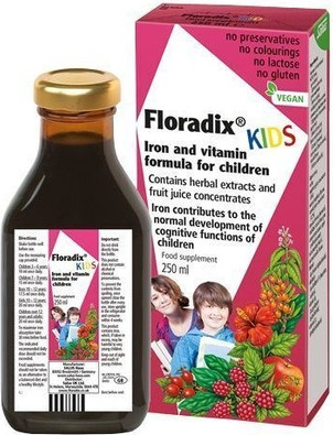 Children's Liquid Iron & Vitamin Formula Floradix