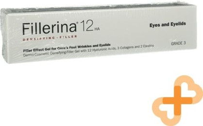 Fillerina 12 HA Filler Gel Crow's Feet Wrinkles and Eyelids Grade 3