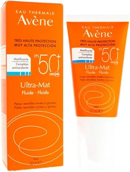 Muayyanlashtiruvchi quyosh kremi Avne Ultra Mat Fluid
