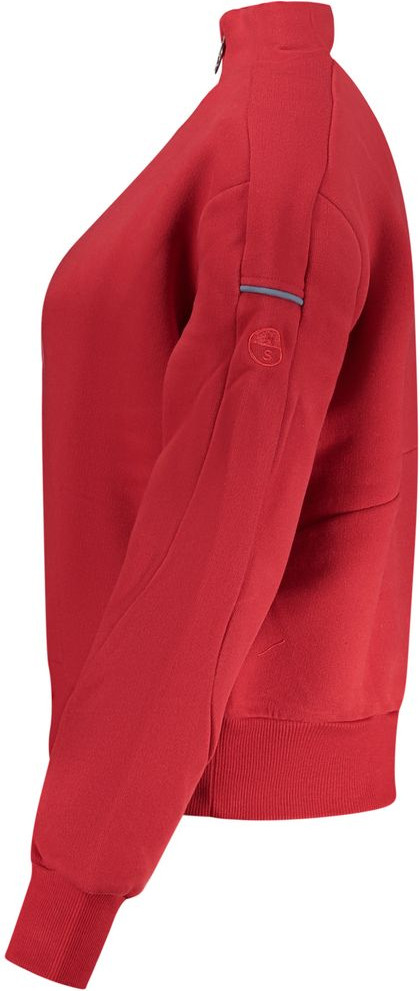 Rosso Cotton Women Sweatshirt