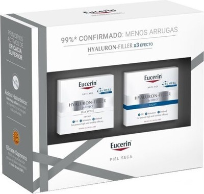 Eucerin Hyaluron Filler Day Cream and Night Cream Set