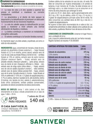 Santiveri Superdetox Fat Burner
