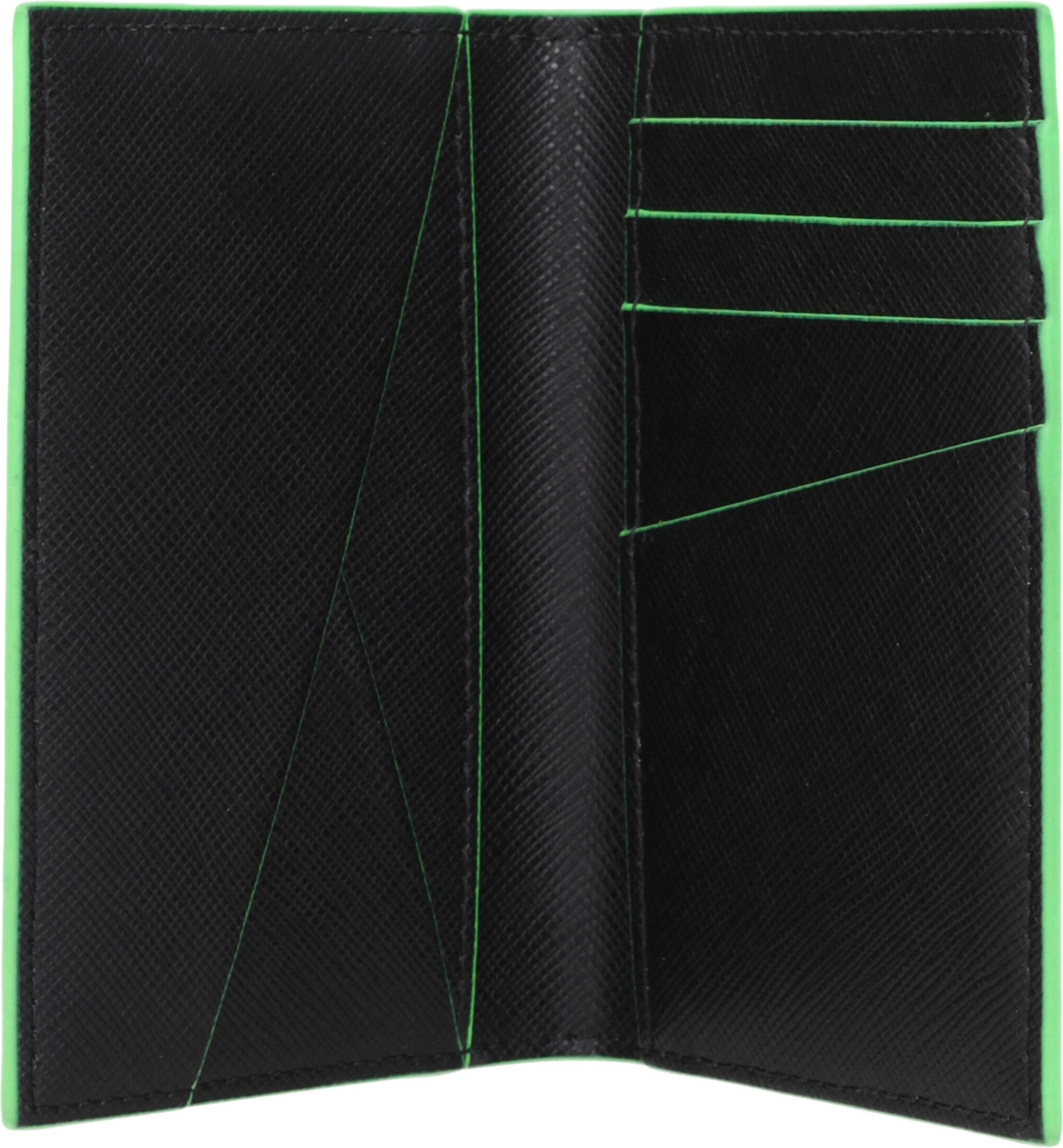 Black Leather Cardholder Off-White