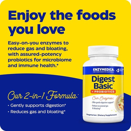 Digest Basic Probiotics Enzymedica