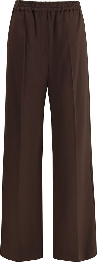 Gray Polyester Casual Pants by Max Mara