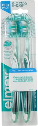 Зубные щетки Elmex Sensitive Extra Soft - Комплект из 2 шт.