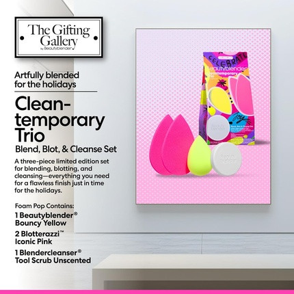 Beautyblender Cleantemporary Trio Blend Blot & Cleanse Набор