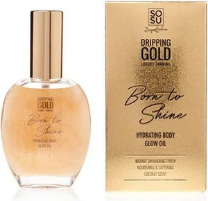 Hydrating Body Glow Oil Dripping Gold