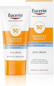 Солнцезащитное средство Eucerin Sensitive Protect Spf 50