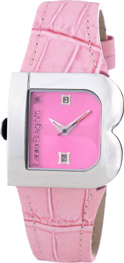 Multicolor Leather Dress Watch Laura Biagiotti