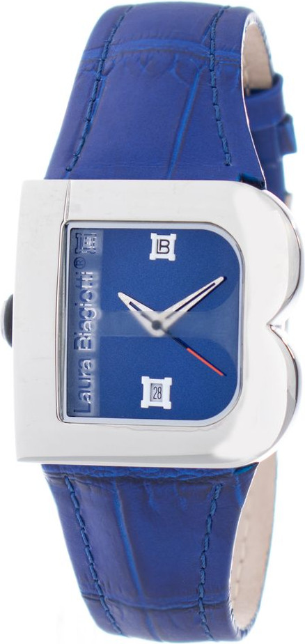Watch Laura Biagiotti Purple Leather Dress