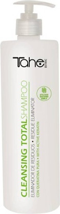 Tahe Botanic Cleansing Total Shampoo Удаление остатков