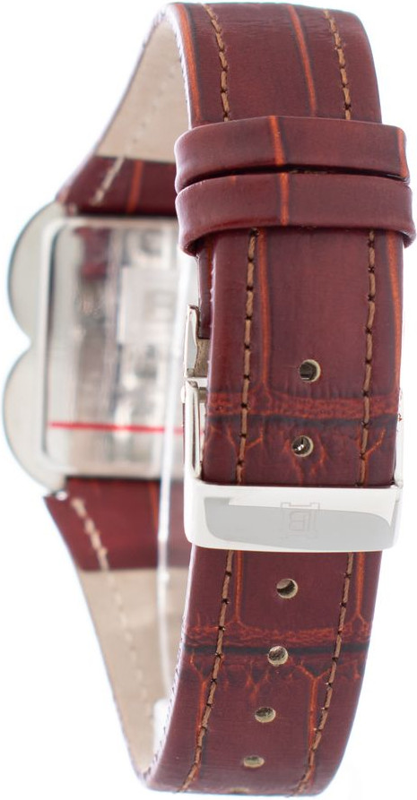 Laura Biagiotti Brown Leather Dress Watch