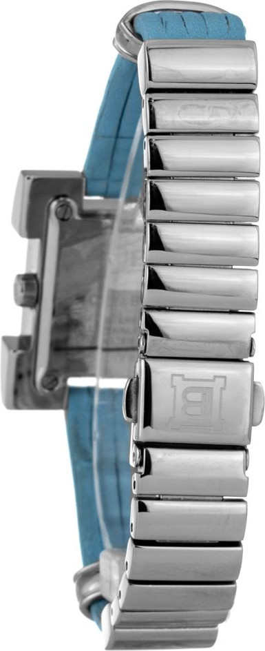 Laura Biagiotti Blue Leather Dress Watch