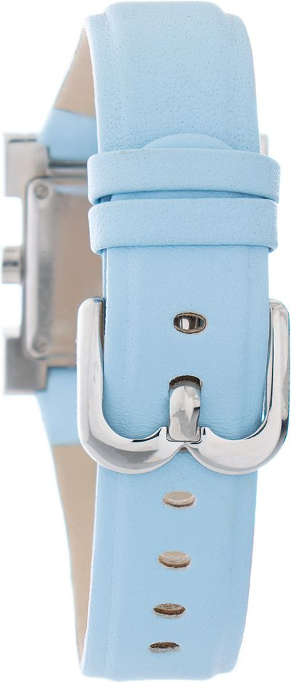Blue Leather Dress Watch Laura Biagiotti