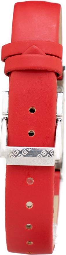 Laura Biagiotti Red Leather Dress Watch