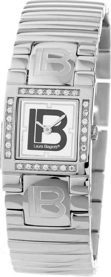 Laura Biagiotti Silver Stainless Steel Dress Watch
