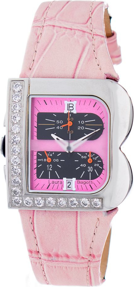 Laura Biagiotti Multicolor Leather Dress Watch