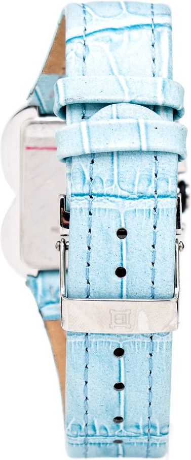 Blue Leather Dress Watch Laura Biagiotti