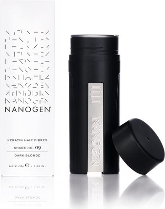 Nanogen Haarverdichtung Fasern Dunkelblond