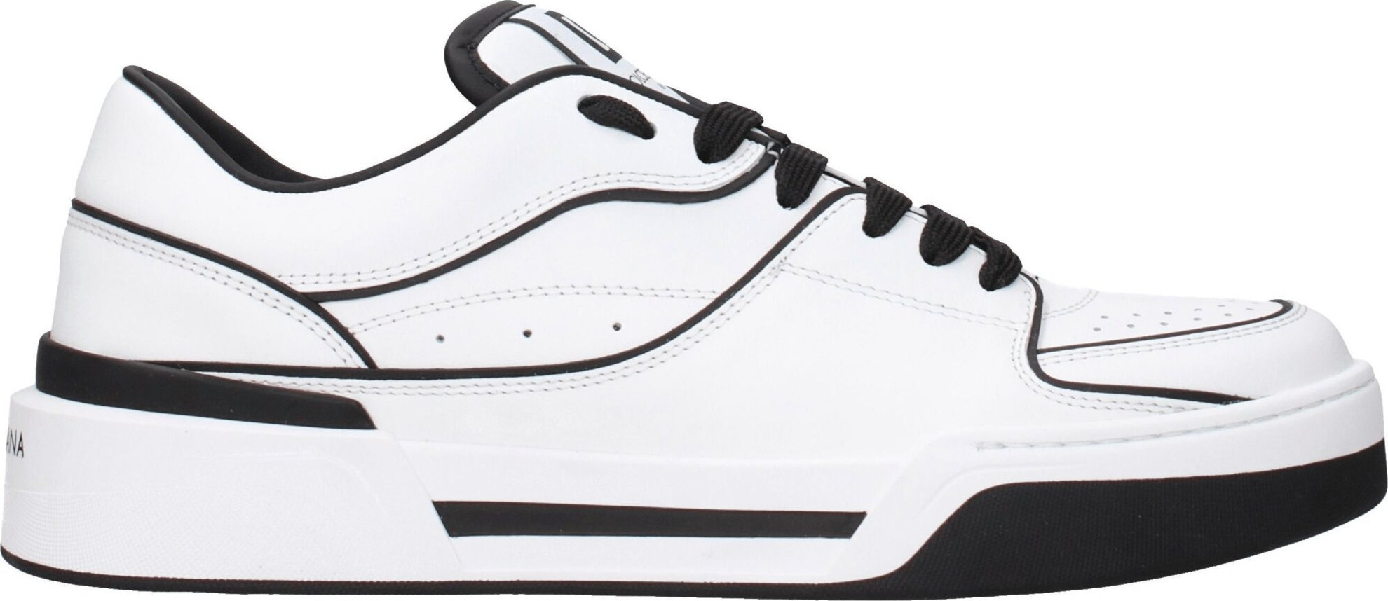White Leather Sneakers Dolce & Gabbana