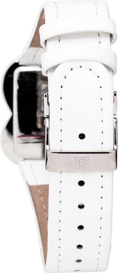 Laura Biagiotti White Leather Dress Watch