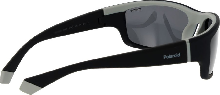 Polaroid Black Rubber Sunglasses