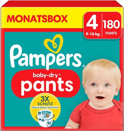 Diapers Pampers Baby-Dry Maxi Diapers Size 4