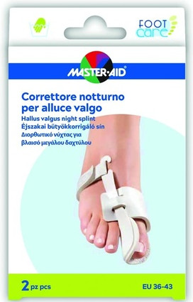 Master-Aid Foot Care Night Corrector for Hallux Valgus