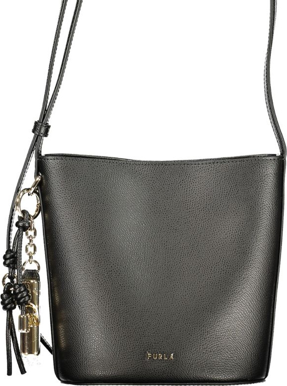 Black Leather Handbag Furla
