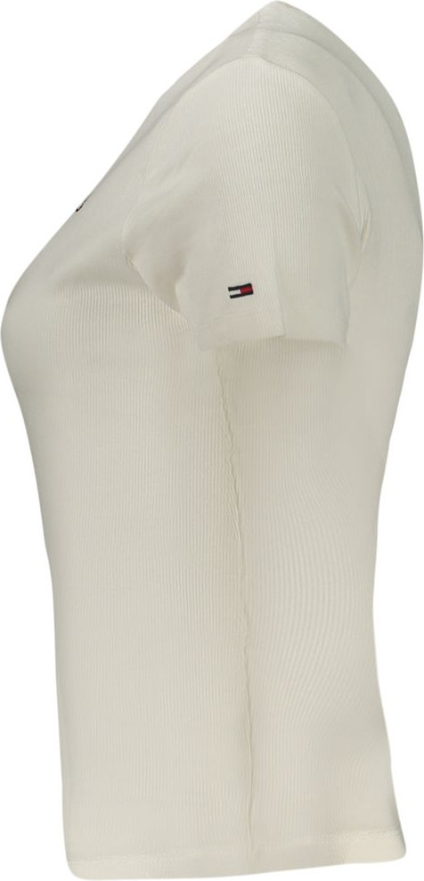 Bianco Cotton T-shirt Tommy Hilfiger