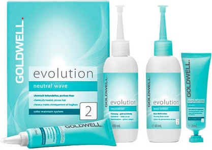 Evolution Neutral Wave Type 2 Perm Set - Base Lotion, Activating Lotion, Fixative, Intermediate Treatment