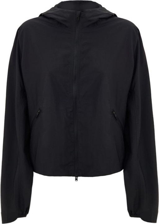 Y-3 Schwarze Jacke aus Polyamid