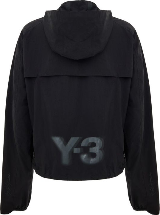 Y-3 Black Polyamide Shell Jacket