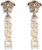 Gold Metal Earrings Versace
