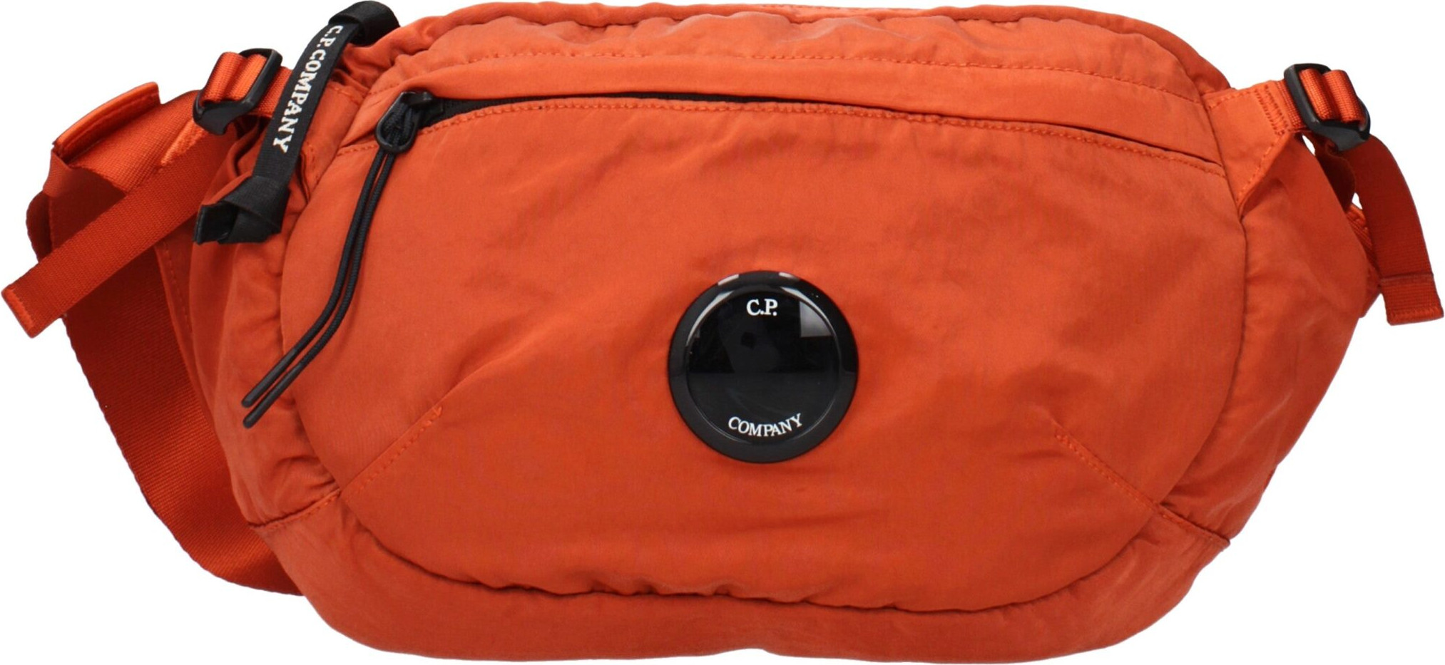 Orange Fabric Backpack