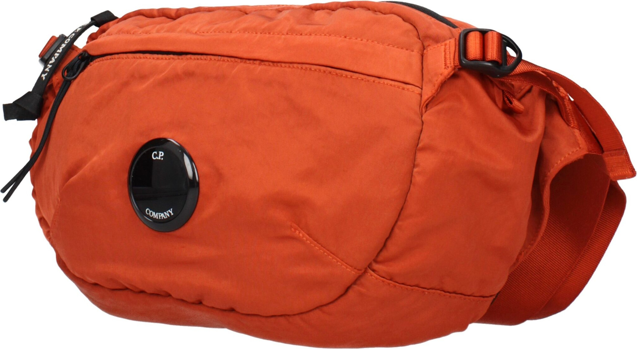 Orange Fabric Backpack