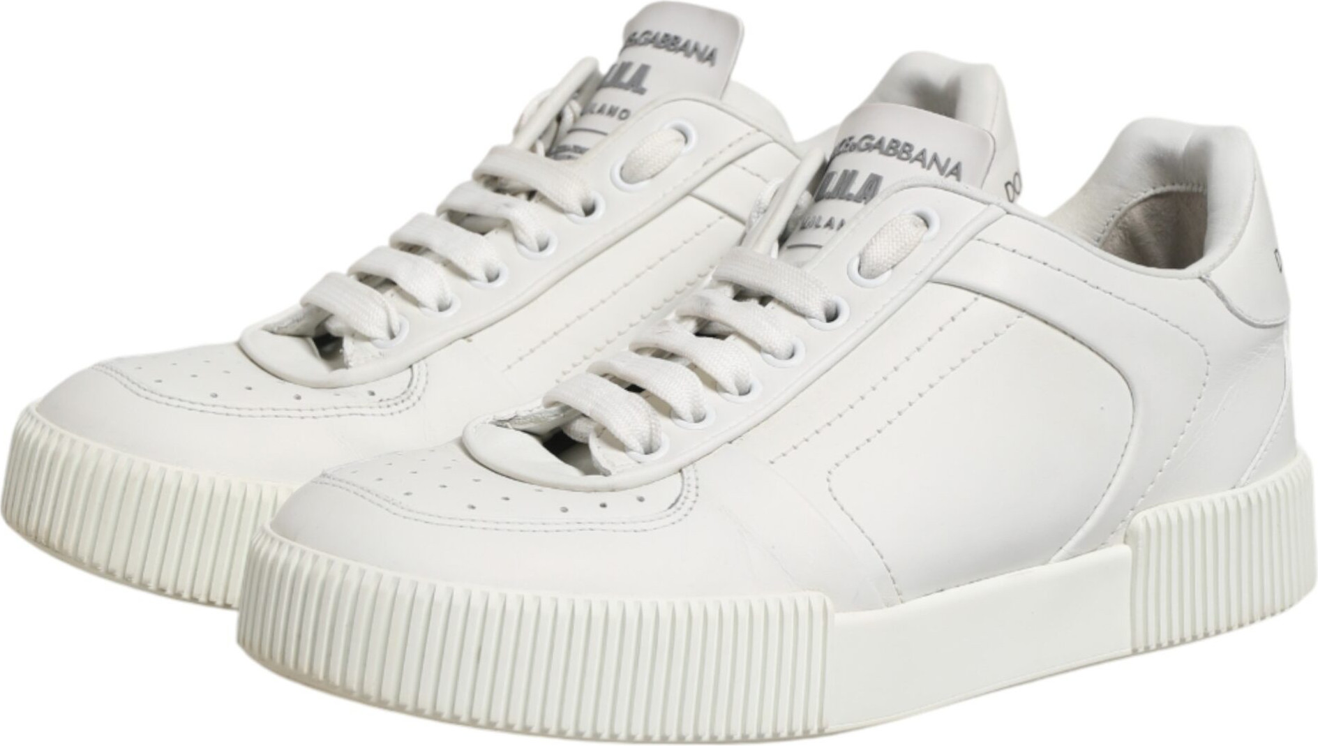 Shoes White MIAMI Calf Low Top Men Sneakers