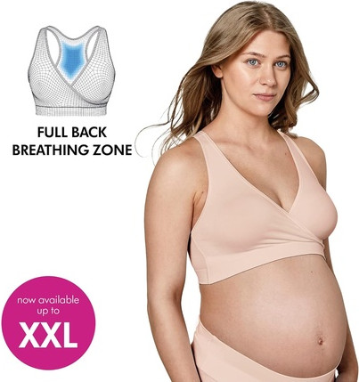 Medela Keep Cool Sleep Bra Seamless Maternity Nursing