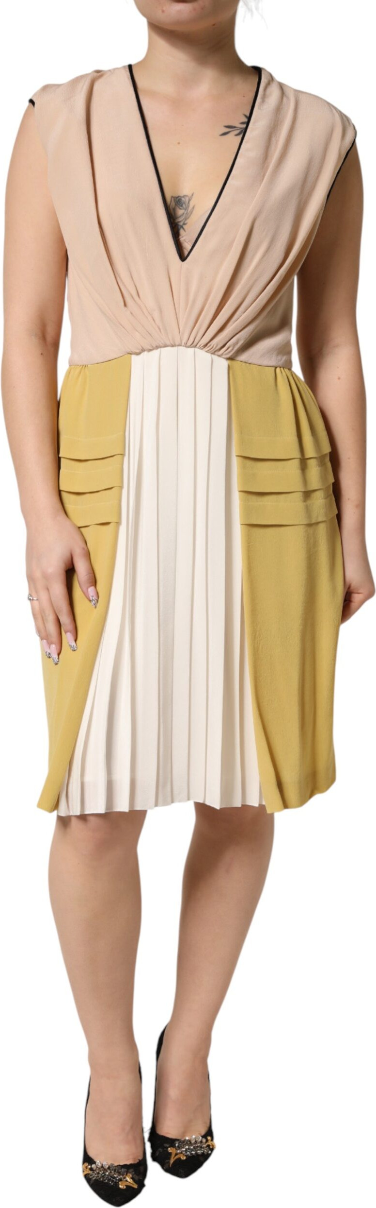 Sleeveless dress FILOS
