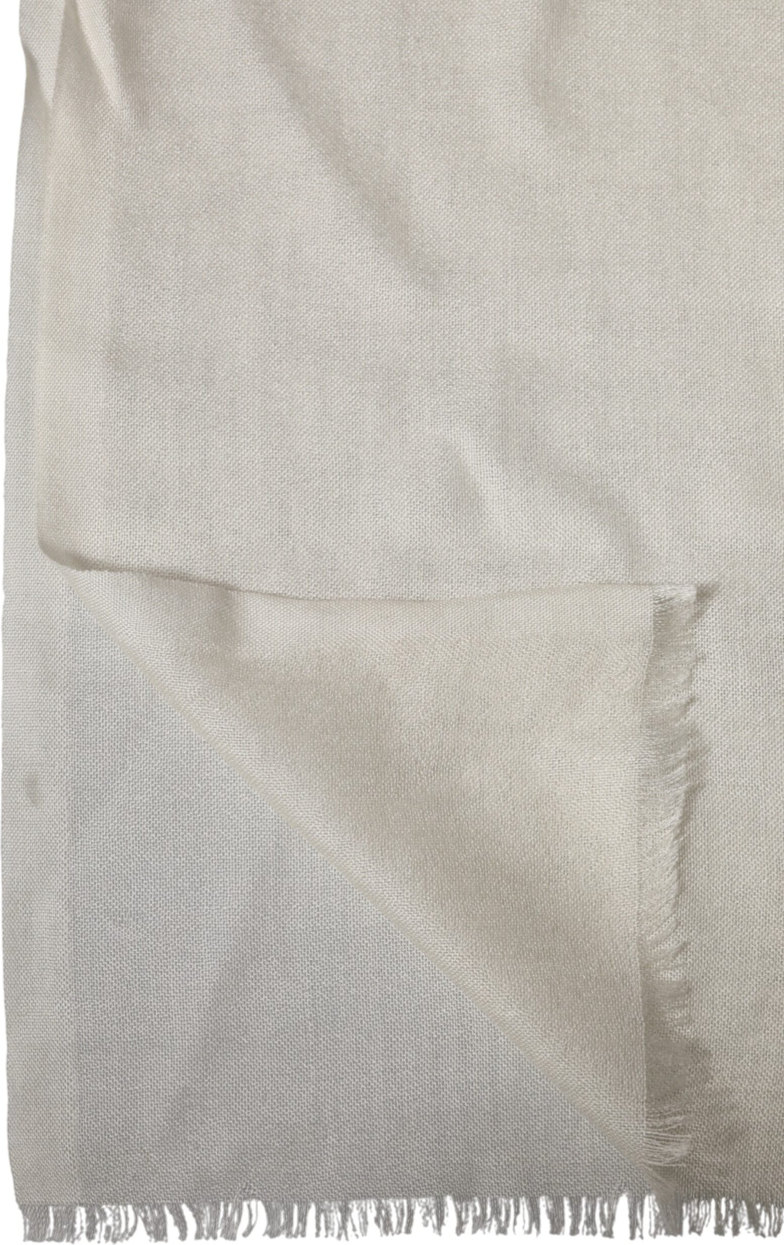 Scarf White Cashmere Knit Neck Wrap Shawl Dolce & Gabbana Lace Stole