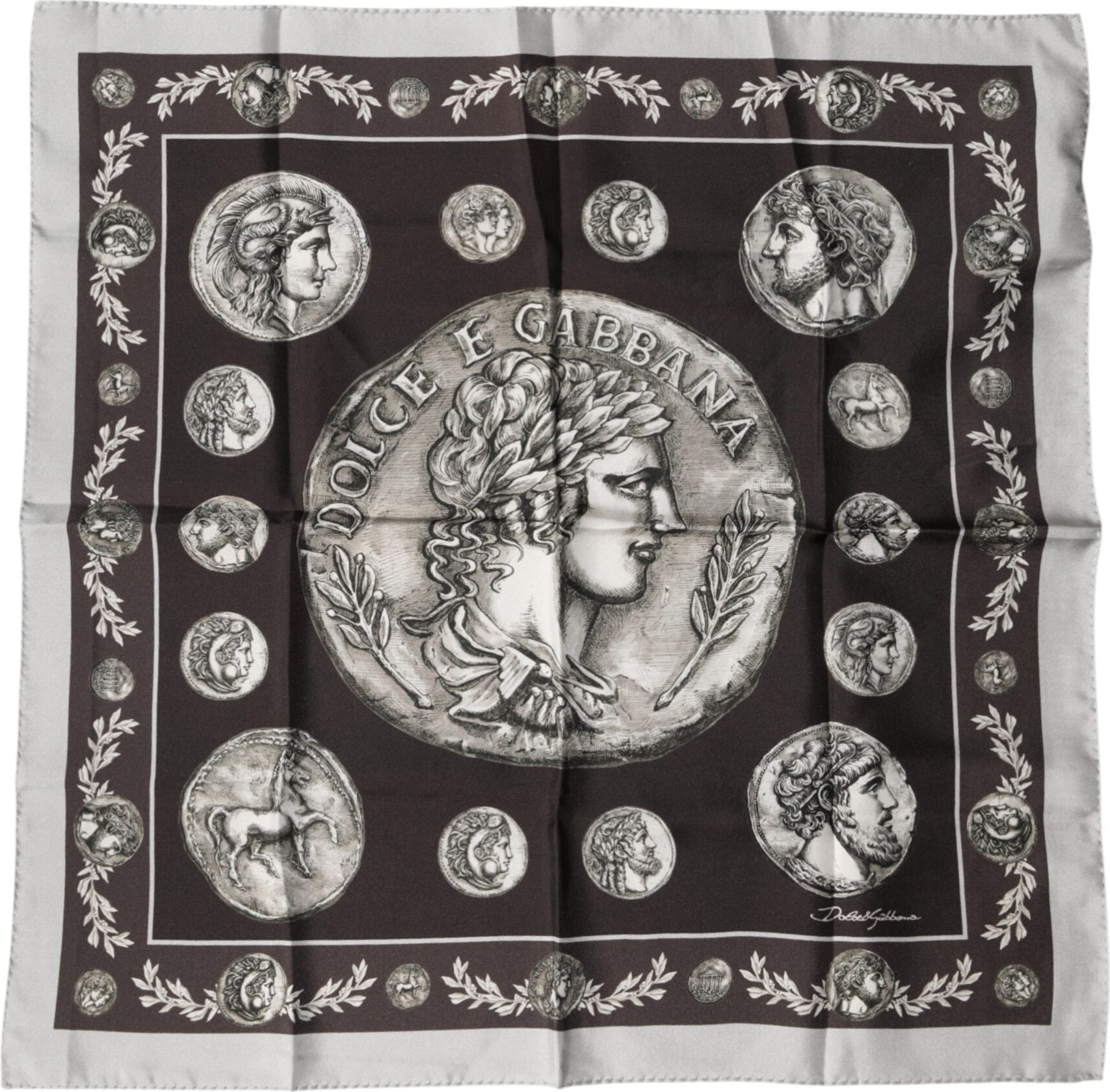 Шелковый платок Foulard Dolce & Gabbana