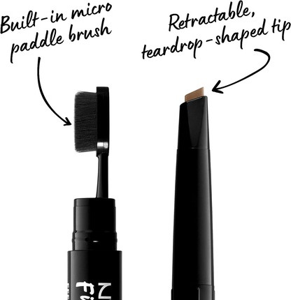 NYX Professional Makeup Fill & Fluff Eyebrow Pomade Pencil