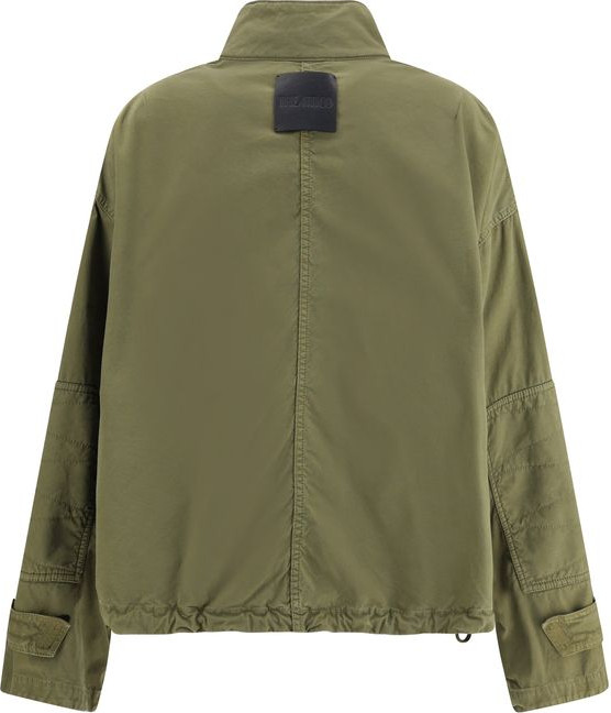 Green Cotton Clothing Jacket