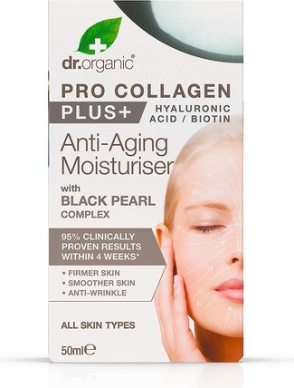 Dr Organic Organic Pro Collagen mit Schwarzer Perle Natur